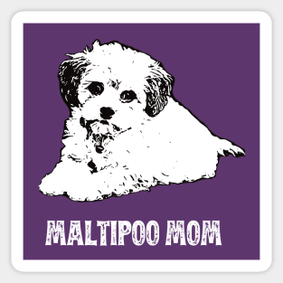 Maltipoo Mom Maltipoo Design Sticker